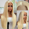 Alibonnie Layered Haircut 613 Blonde Lace Front Wigs 13x4 Transparent Lace Straight Wigs - Alibonnie