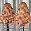 Alibonnie Light Flaxen Brown 13x4 Transparent Lace Front Wigs Human Hair Body Wave Wigs 180% Density - Alibonnie