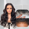 Alibonnie Most Natural 4C Edge Body Wave 13×4 Lace Front Wig With Curly Baby Hair - Alibonnie