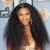 Alibonnie No Glue Transparent Pre-Cut Curly 5x5 Lace Closure Wig With Pre-Plucked - Alibonnie