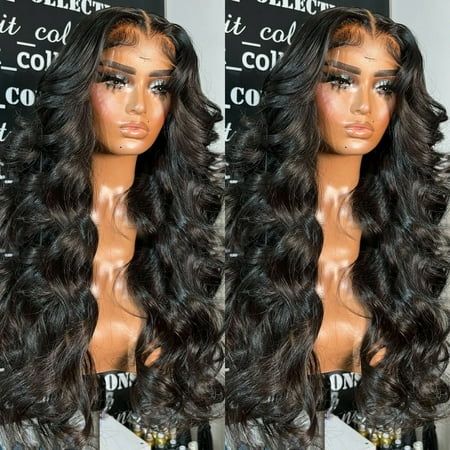 Alibonnie Pre-Bleached 13x6 Transparent Lace Long Wig 30inch 34 inch Human Hair Wigs With Pre Plucked - Alibonnie