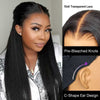 Alibonnie Pre-Everything Kinky Straight 10x6 Parting Max Transparent Lace Wear and Go Wig - Alibonnie