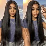 Alibonnie Pre-Everything Kinky Straight 10x6 Parting Max Transparent Lace Wear and Go Wig - Alibonnie