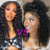 Alibonnie Realistic Deep Wave 360 Lace Front Wigs 4C Edges Curly Baby Hairline Wigs - Alibonnie