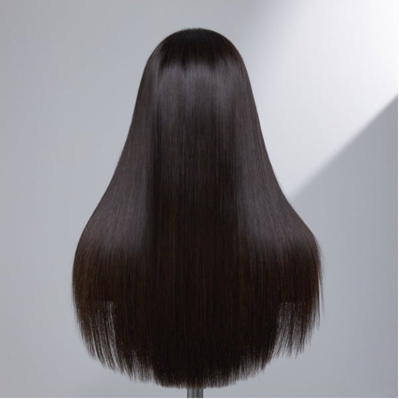 Alibonnie Transparent Lace 15A Grade Super Double Drawn Straight Human Hair 13x4 Lace Frontal Wig - Alibonnie