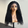 Alibonnie Water Wave Curly Boho Braid Wigs Pre Plucked 13x6 Transparent Lace Frontal Braid Wig 250% Density - Alibonnie