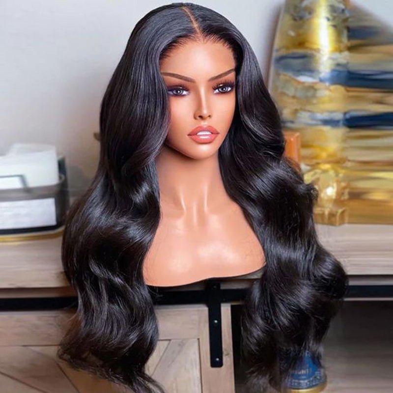 Alibonnie Wear And Go 10x6 Parting Max Body Wave Wig Pre Cut&Bleached Knot Transparent Lace Frontal Wigs - Alibonnie