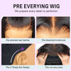 Alibonnie Wear And Go 10x6 Parting Max Body Wave Wig Pre Cut&Bleached Knot Transparent Lace Frontal Wigs - Alibonnie