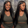 Alibonnie Wear And Go 10x6 Parting Max Silky Straight Wig Pre Cut&Bleached Knot Transparent Lace Frontal Wigs - Alibonnie