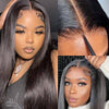 Alibonnie Wear And Go 10x6 Parting Max Silky Straight Wig Pre Cut&Bleached Knot Transparent Lace Frontal Wigs - Alibonnie