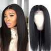 Alibonnie Wear And Go Yaki Straight Transparent Lace Wig Affordable Glueless 5x5 Lace Closure Wig For Women (Pre Cut/Normal Lace) - Alibonnie