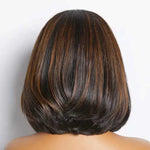 Alibonnie Wear & Go 5x5 Blonde Highlights Wig HD/Transparent Lace Stacked Bob Wig - Alibonnie