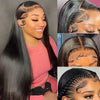 Alibonnie Wear Go Straight Lace Front Wigs 13x4 Transparent Lace Human Hair Air Wig - Alibonnie