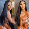 Alibonnie Wear Go Straight Lace Front Wigs 13x4 Transparent Lace Human Hair Air Wig - Alibonnie