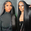 Alibonnie Wear Go Straight Wigs 5X5 Transparent Lace Pre Cut Glueless Wigs With Breathable Cap Beginner Friendly - Alibonnie