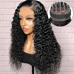 Alibonnie Wear Go Water Wave Human Hair 5x5 Pre Cut Lace Closure Glueless Air Wig More Breathable - Alibonnie