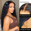 Alibonnie Wear&Go Water Wave 10x6 Parting Max Glueless Wig Pre Cut Lace Wigs 180% Density - Alibonnie