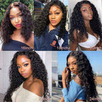 Alibonnie Wet And Wavy Water Wave 4x4 Lace Closure Human Hair Wigs - Alibonnie