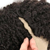 Beginner Friendly Thin V Part Wig Natural Scalp Curly Human Hair Upgrade U part Wig No Leave out - Alibonnie