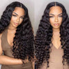 Beginners Must|Alibonnie Hair Glueless Lace Wigs With Elastic Band Deep Wave Human Hair Wig For Beginners - Alibonnie