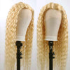 Blonde Wig 613 Lace Front Human Hair Wigs 4x4 13x4 Deep Wave Lace Front Wig Brazilian Human Hair Wigs - Alibonnie