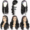 Body Wave Headband Wigs Glueless Brazilian Human Hair Wigs With Headbands None Lace Wigs - Alibonnie