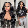 Body Wave Lace Front Wig 13x4 Lace Frontal Wig Pre Plucked Brazilian Human Hair Wigs - Alibonnie