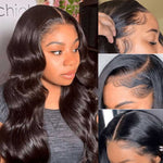 BOGO Free: Buy 20 Inch 13x4 Lace Front Body Wave Wig Get Free 18 Inch V Part Kinky Curly Wig - Alibonnie