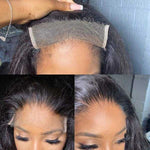 BOGO SALE 5X5 Transparent Lace Closure Wigs Straight Human Hair Pre Plucked - Alibonnie