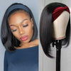 BOGO SALE Headband Bob Wigs Straight Human Hair (BUY ANY 2 PAY 1) - Alibonnie