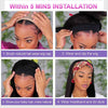 BOGO SALE Headband Bob Wigs Straight Human Hair (BUY ANY 2 PAY 1) - Alibonnie