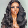 BOGO SALE Transparent Lace Glueless 5x5 Closure Wigs Body Wave Human Hair Pre Plucked - Alibonnie