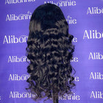 BOGO SALE Transparent Lace Glueless 5x5 Closure Wigs Luxurious Loose Wave - Alibonnie