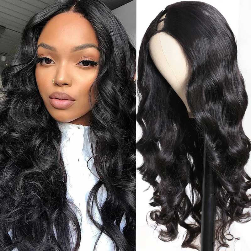 BOGO SALE U Part Human Hair Wig Body Wave for Black Women (BUY ANY 2 PAY 1) - Alibonnie
