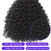 Curly Hair 3 Bundles Unprocessed Virgin Human Hair For Full Head - Alibonnie