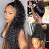 Full Lace Deep Wave Virgin Human Hair Transparent Lace Wigs Pre Plucked - Alibonnie