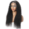 Full Lace Deep Wave Virgin Human Hair Transparent Lace Wigs Pre Plucked - Alibonnie