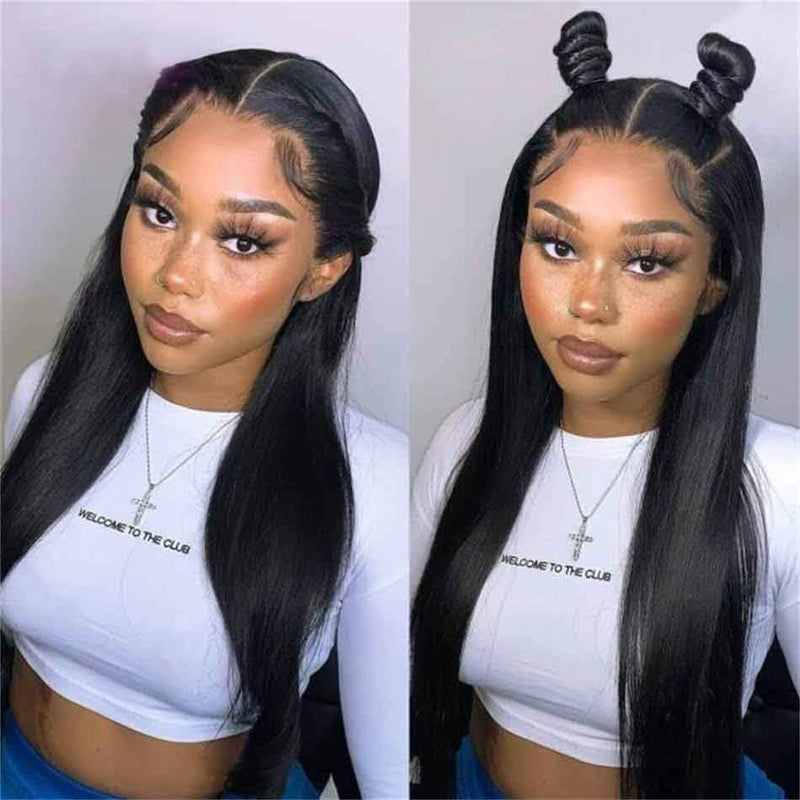 Full Lace Straight Wig and Body Wave Wigs & 360 Straight Wigs Transparent Lace Wigs Pre Plucked - Alibonnie