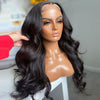 Full Lace Wigs Body Wave Human Hair Transparent Lace Frontal Wigs 200% Density - Alibonnie