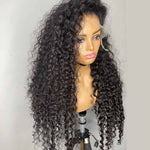 HD Lace Curly Lace Front Wigs 100% Human Hair Lace Front Wigs Pre Plucked With Baby Hair - Alibonnie