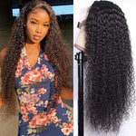 HD Lace Curly Lace Front Wigs 100% Human Hair Lace Front Wigs Pre Plucked With Baby Hair - Alibonnie