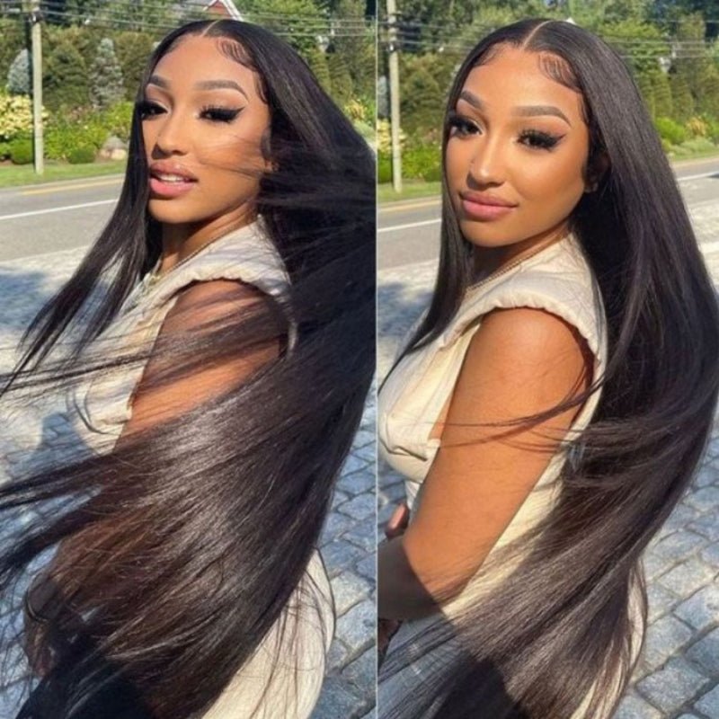 HD Lace Wigs Soft Straight Lace Front Wigs 13x4 lace wig For Women 12-34 Inch - Alibonnie