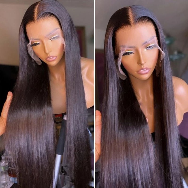 HD Lace Wigs Soft Straight Lace Front Wigs 13x4 lace wig For Women 12-34 Inch - Alibonnie