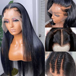 HD Lace Wigs Soft Straight Lace Front Wigs 13x4 lace wig For Women 12-34 Inch - Alibonnie