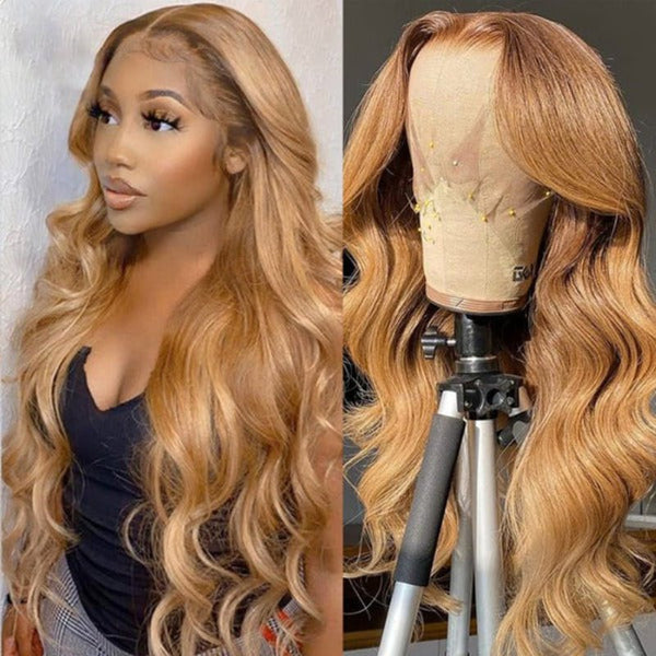 honey-blonde-lace-front-human-  display picture 1