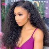 Jerry Curly HD Lace Glueless 5X5 Closure Human Hair Wigs For Black Women - Alibonnie