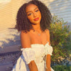 Natural Looking Kinky Curly Glueless Lace Closure Wig Easy To Wear With Elastic Band - Alibonnie