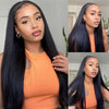 No Glue No Sew In Headband Wigs Straight Scarf Wigs Human Hair Wigs 10-28 Inch - Alibonnie