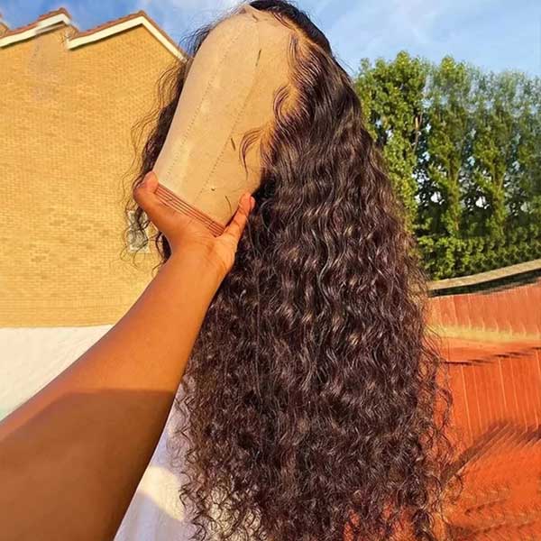 Pre Plucked Long Wigs Loose Deep Wave Wig 4x4 13x4 13x6 Brazilian Human Hair Wigs Natural Hairline With Baby Hair - Alibonnie