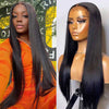 Premium HD Lace Top Quality Straight Real Human Hair 13x4 Lace Front Wigs |True Length - Alibonnie